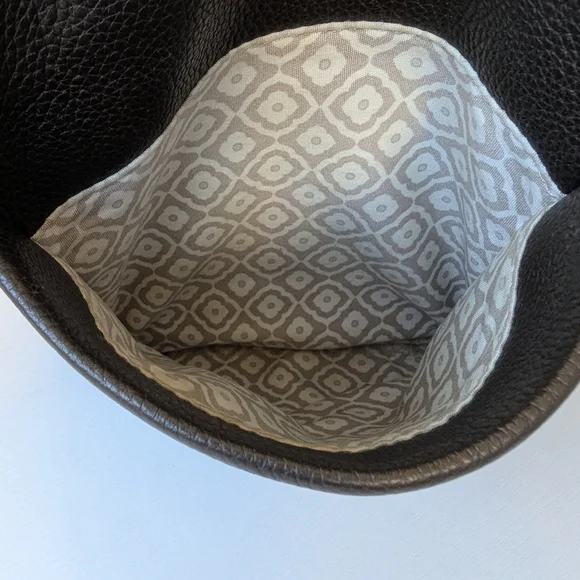 Brighton Black Crossbody Bag with Silver Accents - Picture 12 of 13